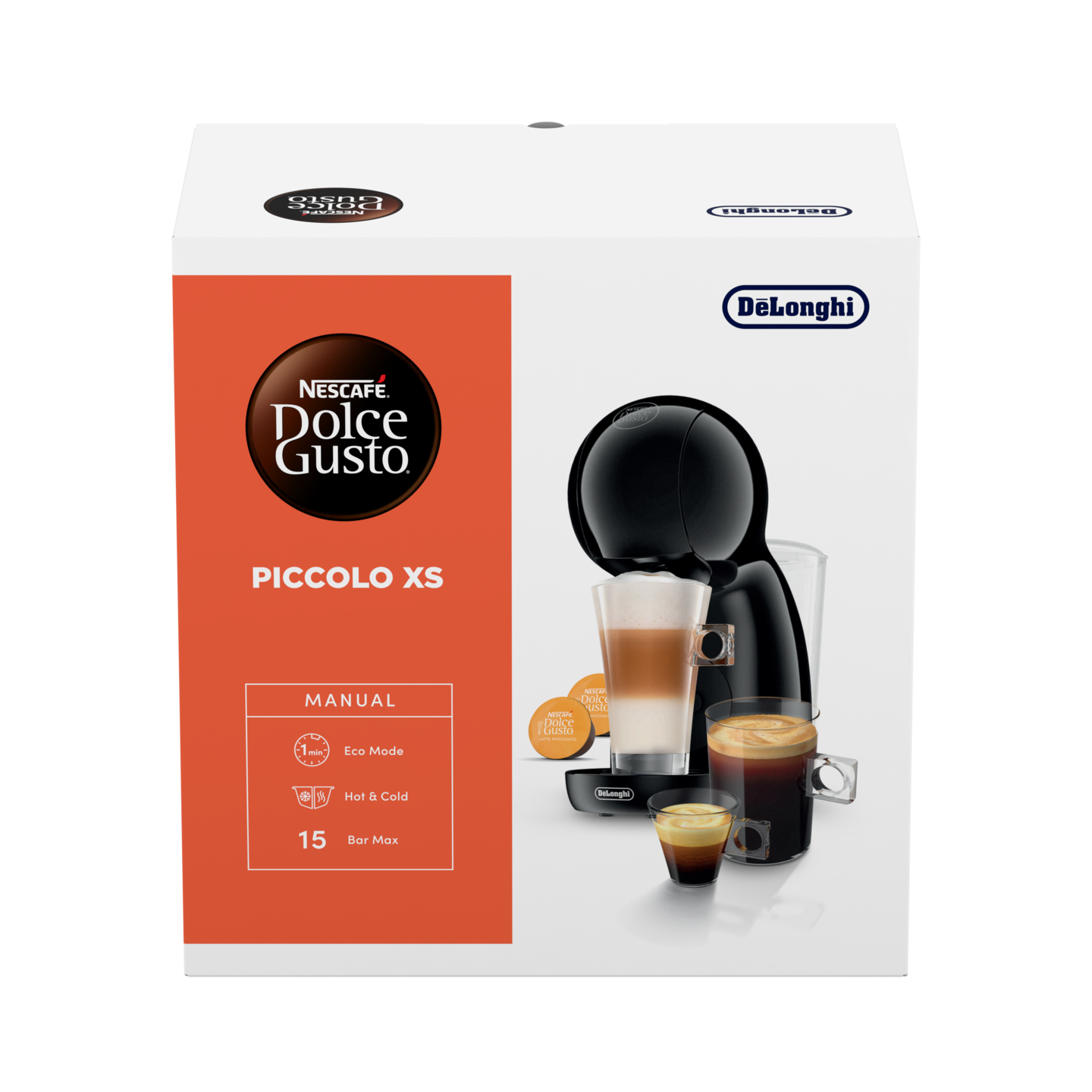 DeLonghi NESCAFÉ Dolce Gusto Piccolo XS EDG110.AB -kapselikeitin