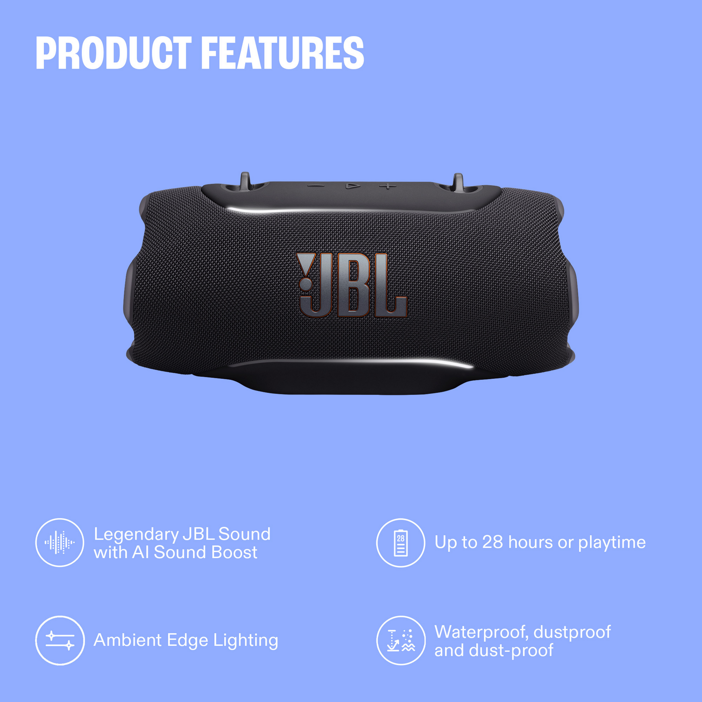 JBL Xtreme 5 -Bluetooth-kaiutin, musta