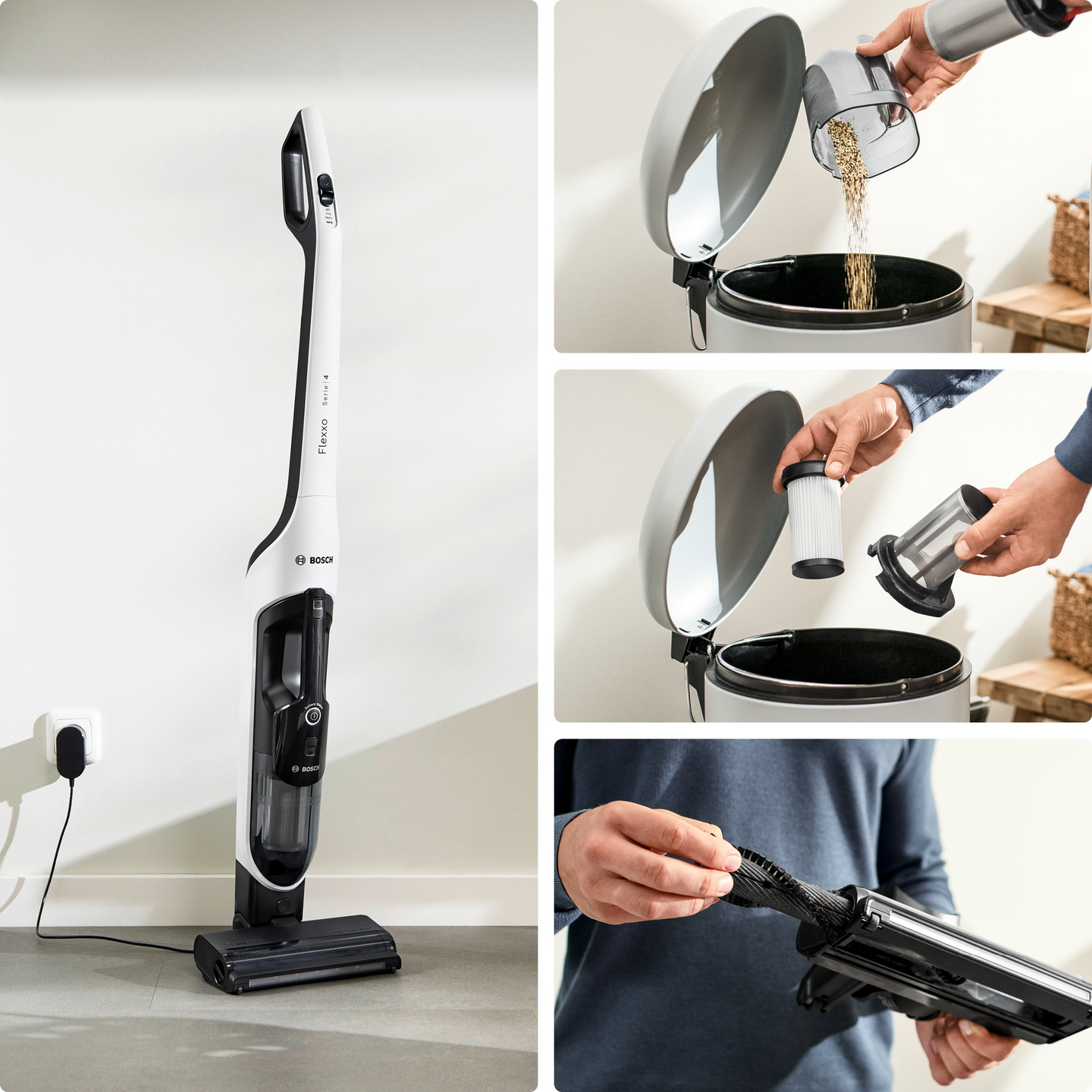 Bosch Serie 4 Flexxo 28 Vmax BHH4WM28 -varsi-imuri
