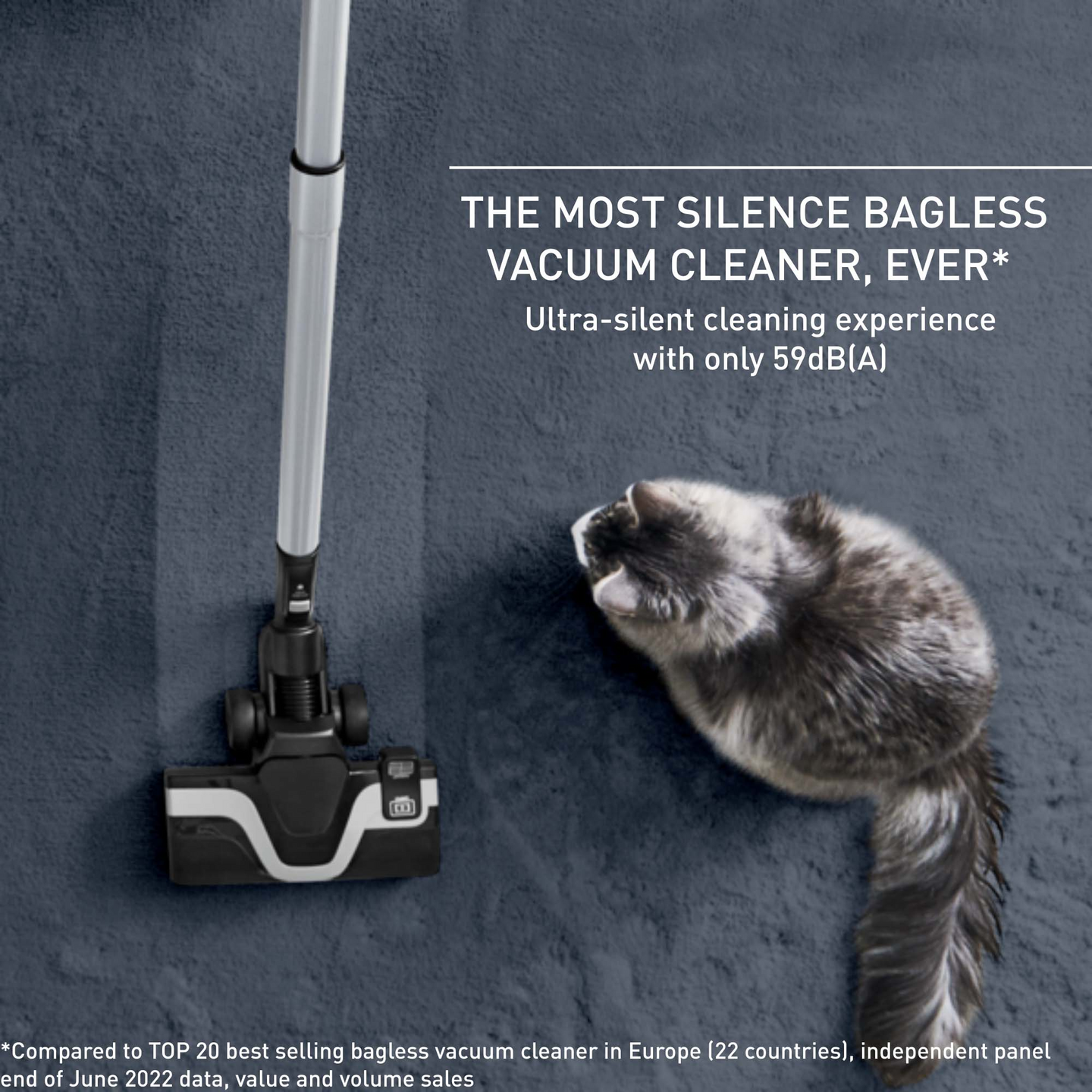 Tefal Silence Force Cyclonic Total Clean TW7976EA -pussiton pölynimuri