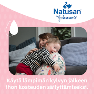 Natusan by Johnson's Baby Oil hoitoöljy 300ml