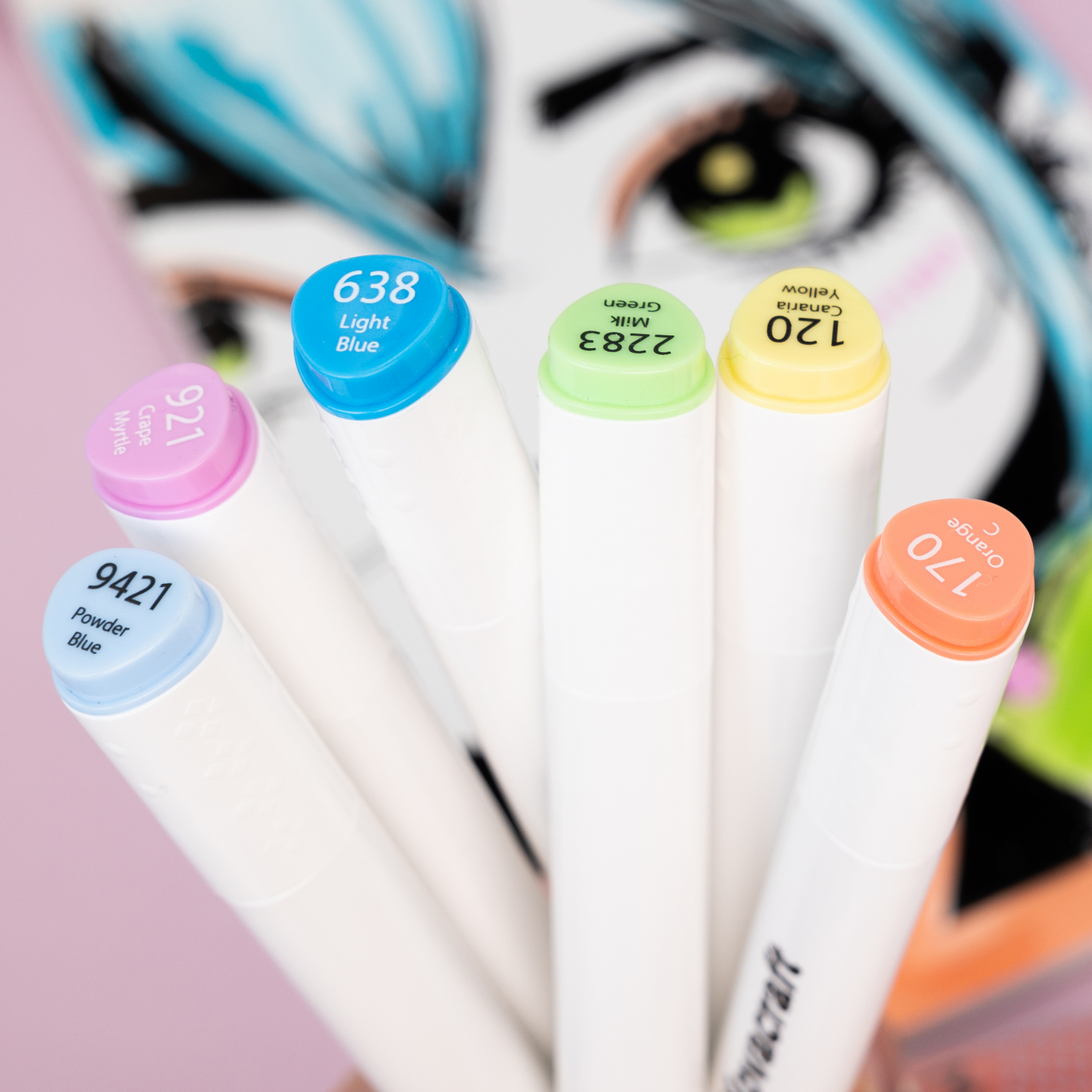 Novacraft Manga Set tussit 6 kpl