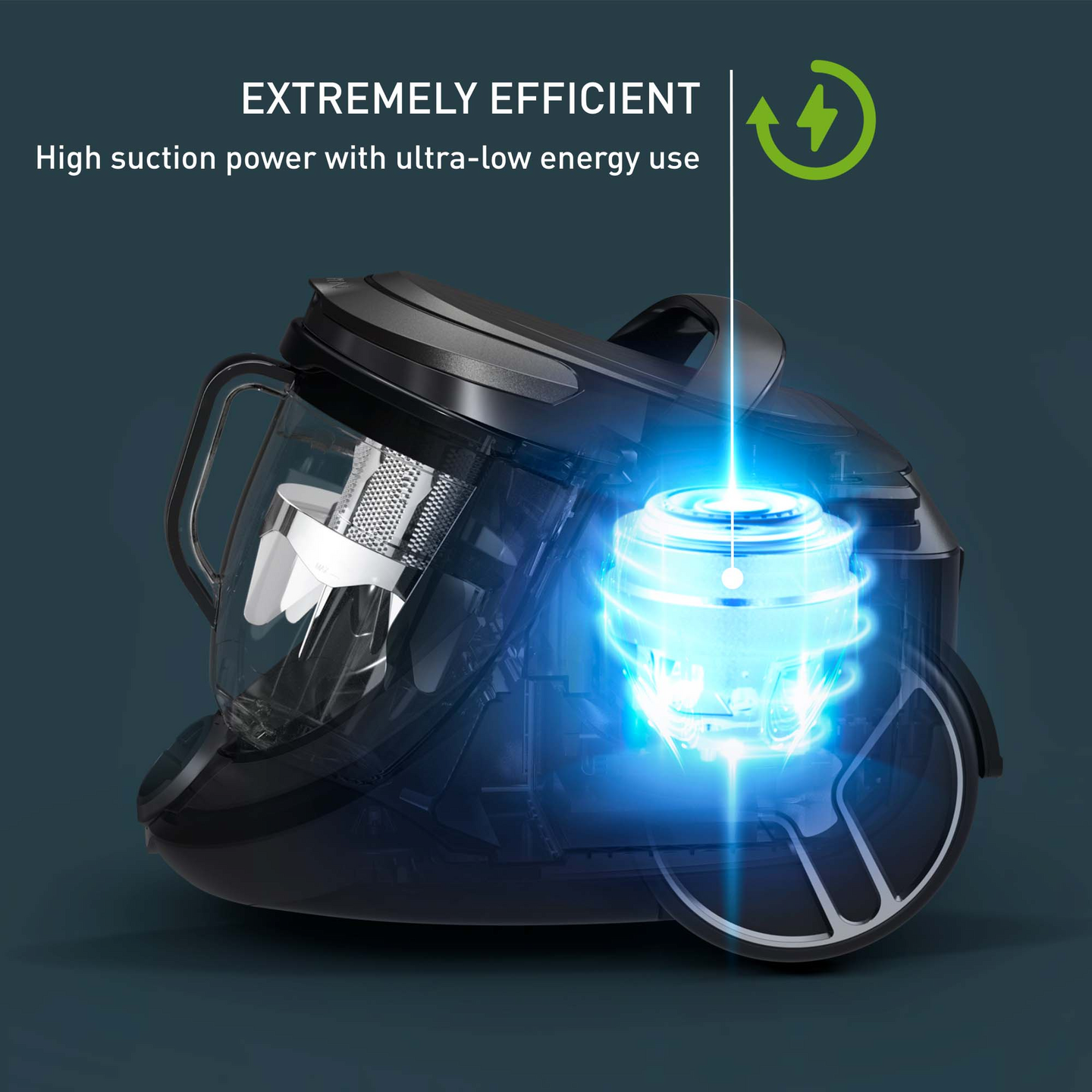 Tefal Silence Force Cyclonic Total Clean TW7976EA -pussiton pölynimuri