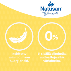 Natusan by Johnson's Top-to-toe pesuneste 300ml