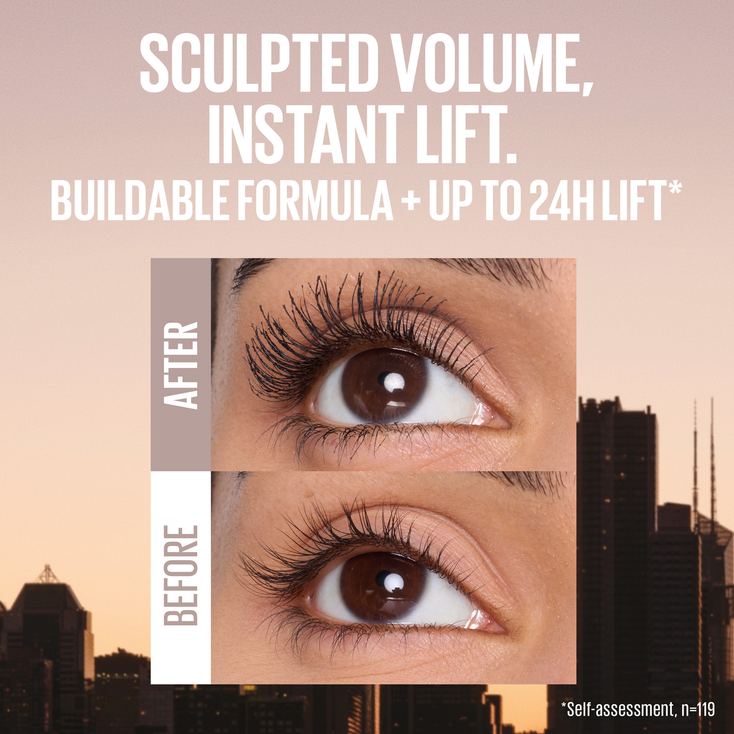 Maybelline New York Lash Sensational Body mascara Very Black