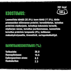 Crave koiran ruoka 1kg lammas härkä