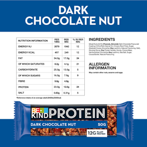 BE-KIND Double Dark Chocolate Nut Protein Bar 50g