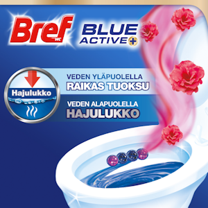 Bref wc-raikastin 50g Blue Active Flower