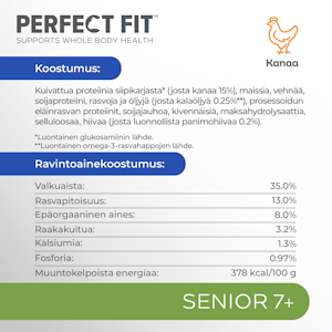 Perfect Fit Senior 7+ kana 1,4kg