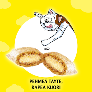 Dreamies Juusto 180g kissan makupalat