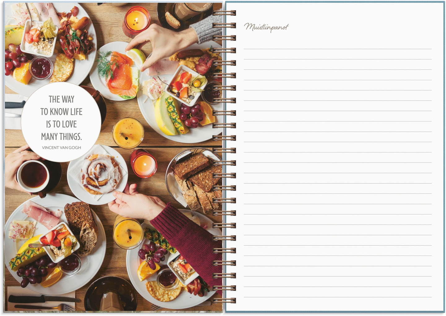Burde Life Planner kalenteri Feel good A5 26/27