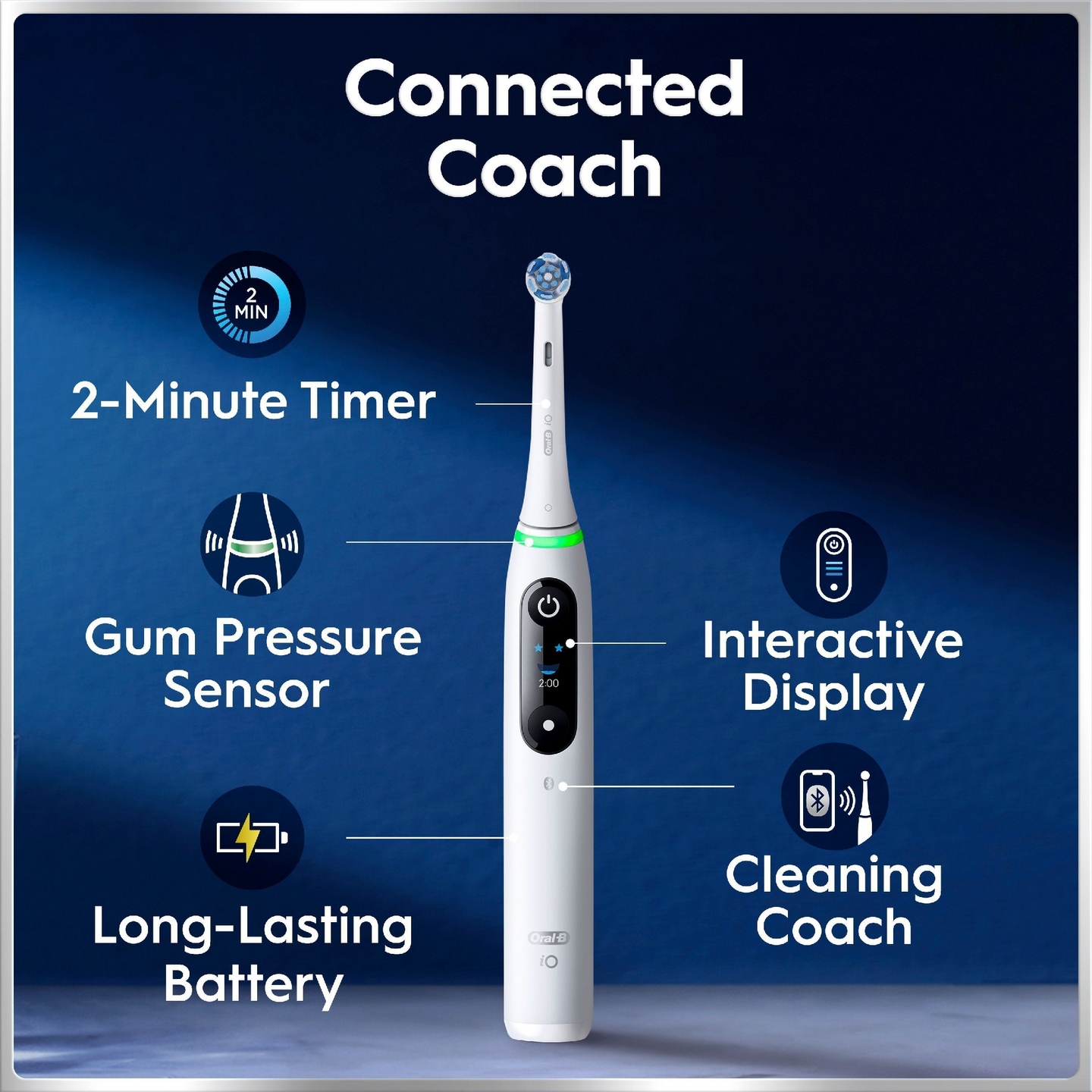 Oral-B iO6N Grey Opal -sähköhammasharja