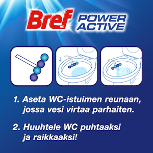 Bref Power Active wc-raikastin 50g Ocean