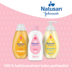 Natusan by Johnson's Baby Oil hoitoöljy 300ml