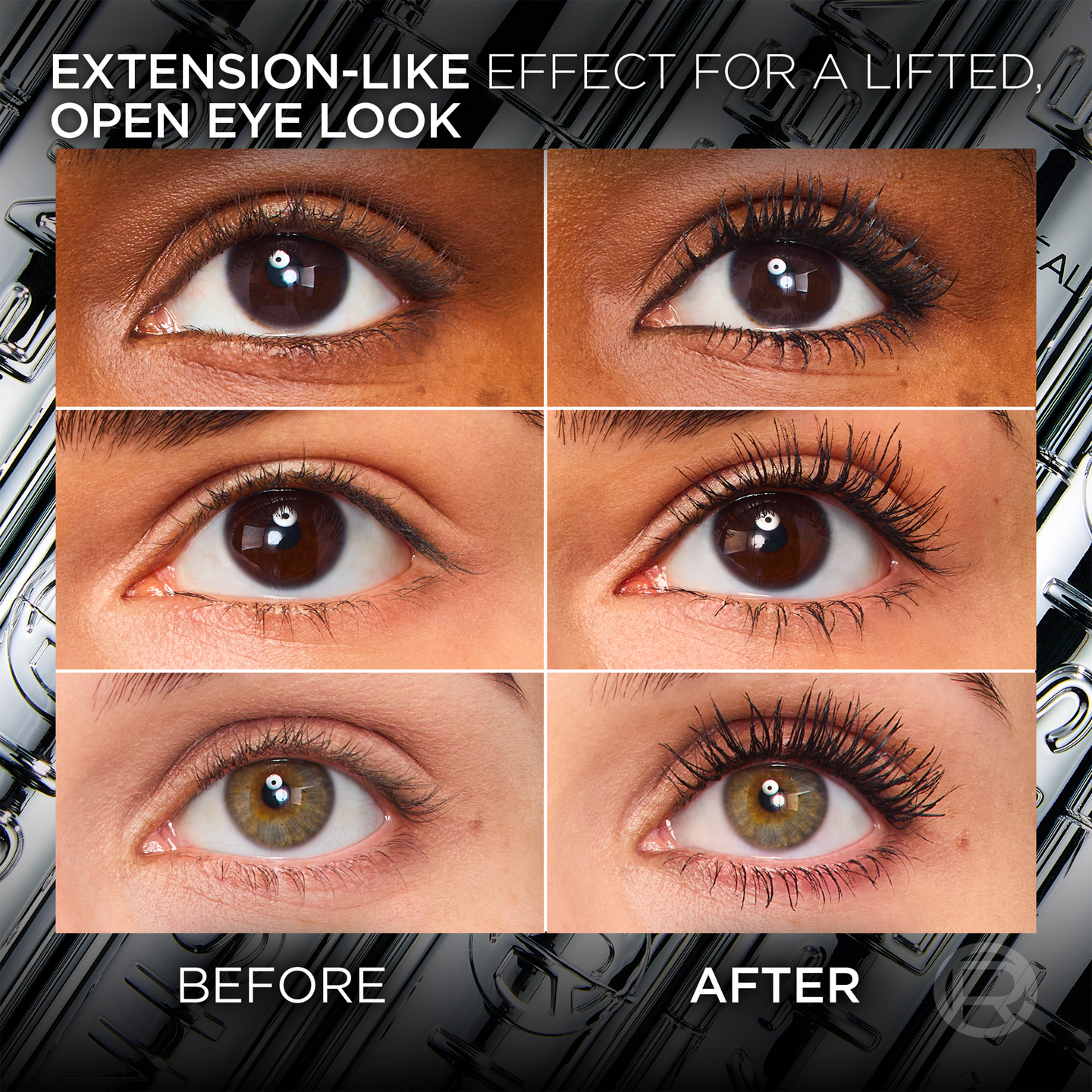 L'Oréal Paris Telescopic Extensionist Waterproof ripsiväri Black