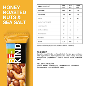 BE-KIND Honey Roasted Nuts&Seasalt 40g