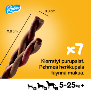 Pedigree Rodeo 123g härkää