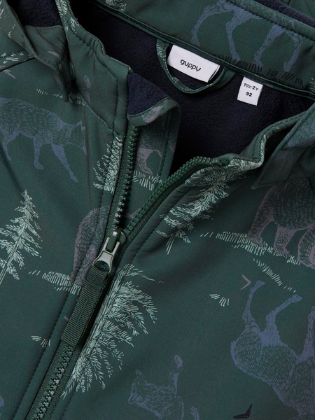 Guppy Dylan Wood softshell-haalari