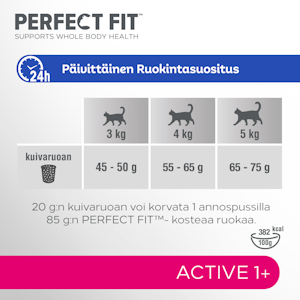 Perfect Fit Adult Active 1+ härkä 750g