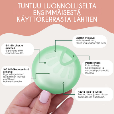 Femieko Universal kuukautislevy vihreä