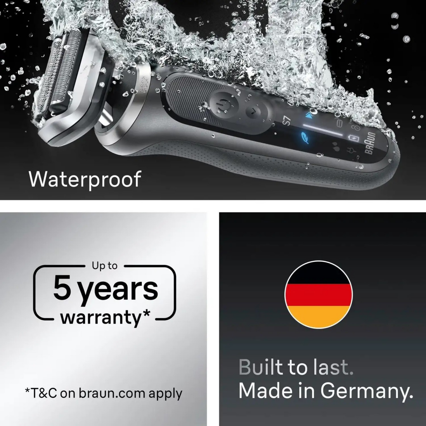 Braun Series 7 72-G1200s -parranajokone