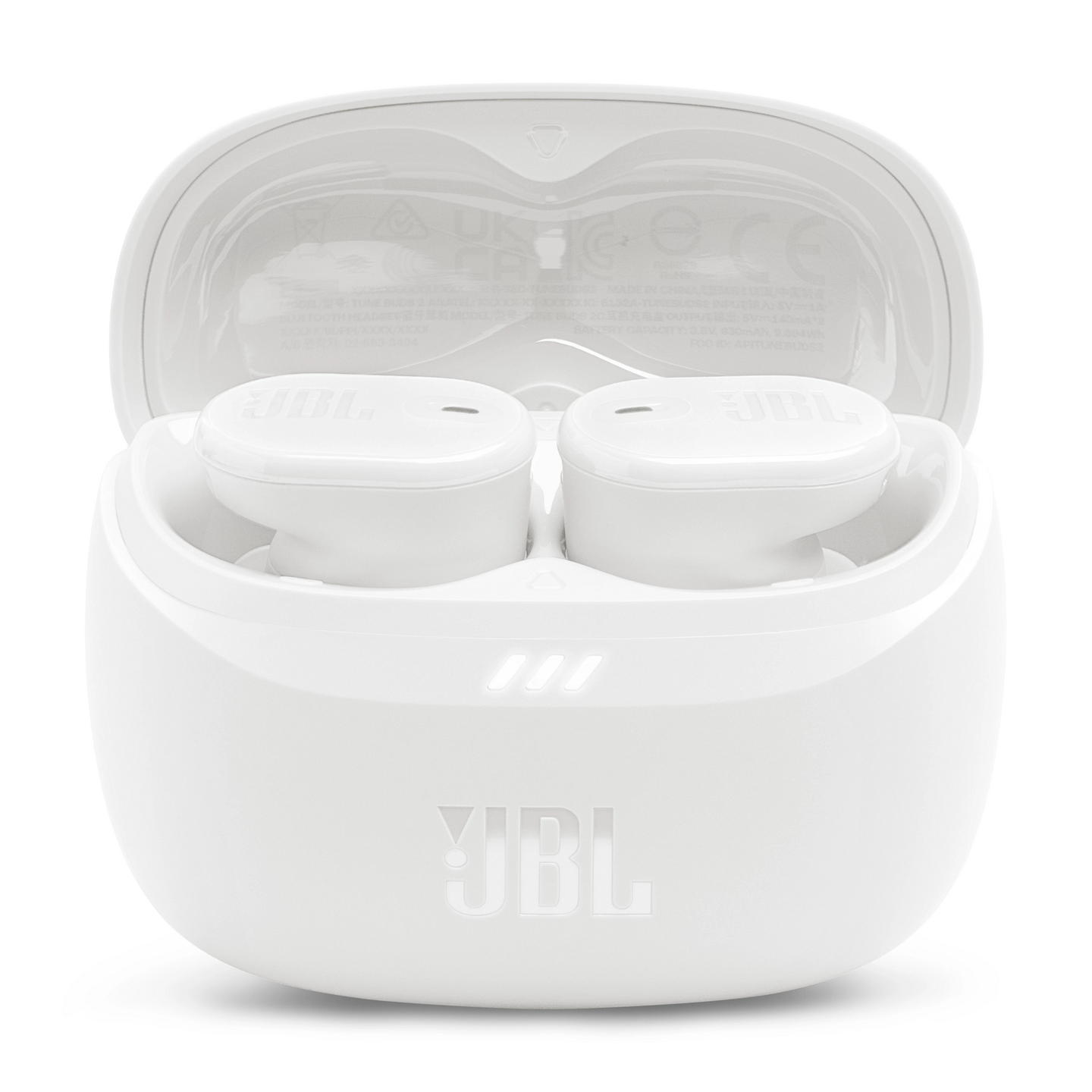 JBL Tune Buds 2 -langattomat vastamelunappikuulokkeet, valkoinen