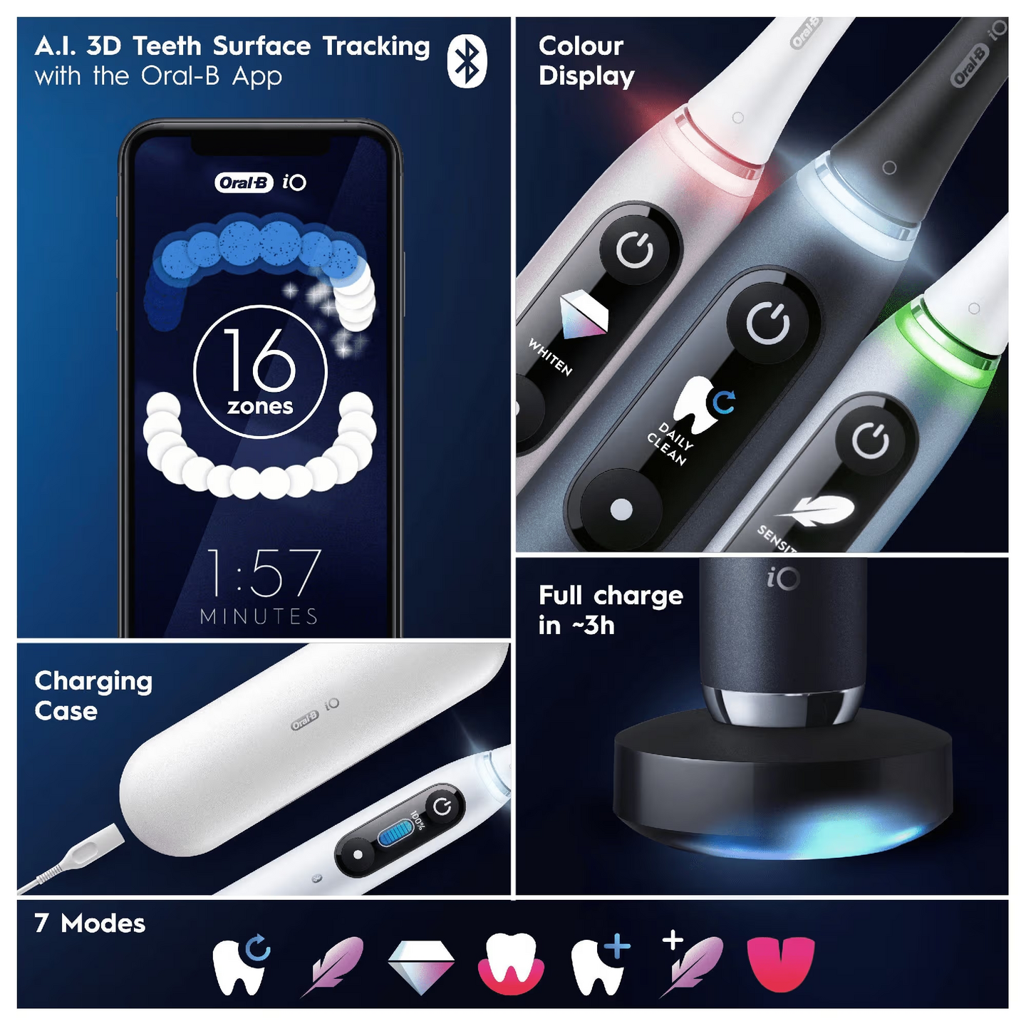 Oral-B iO9s Black Onyx -sähköhammasharja