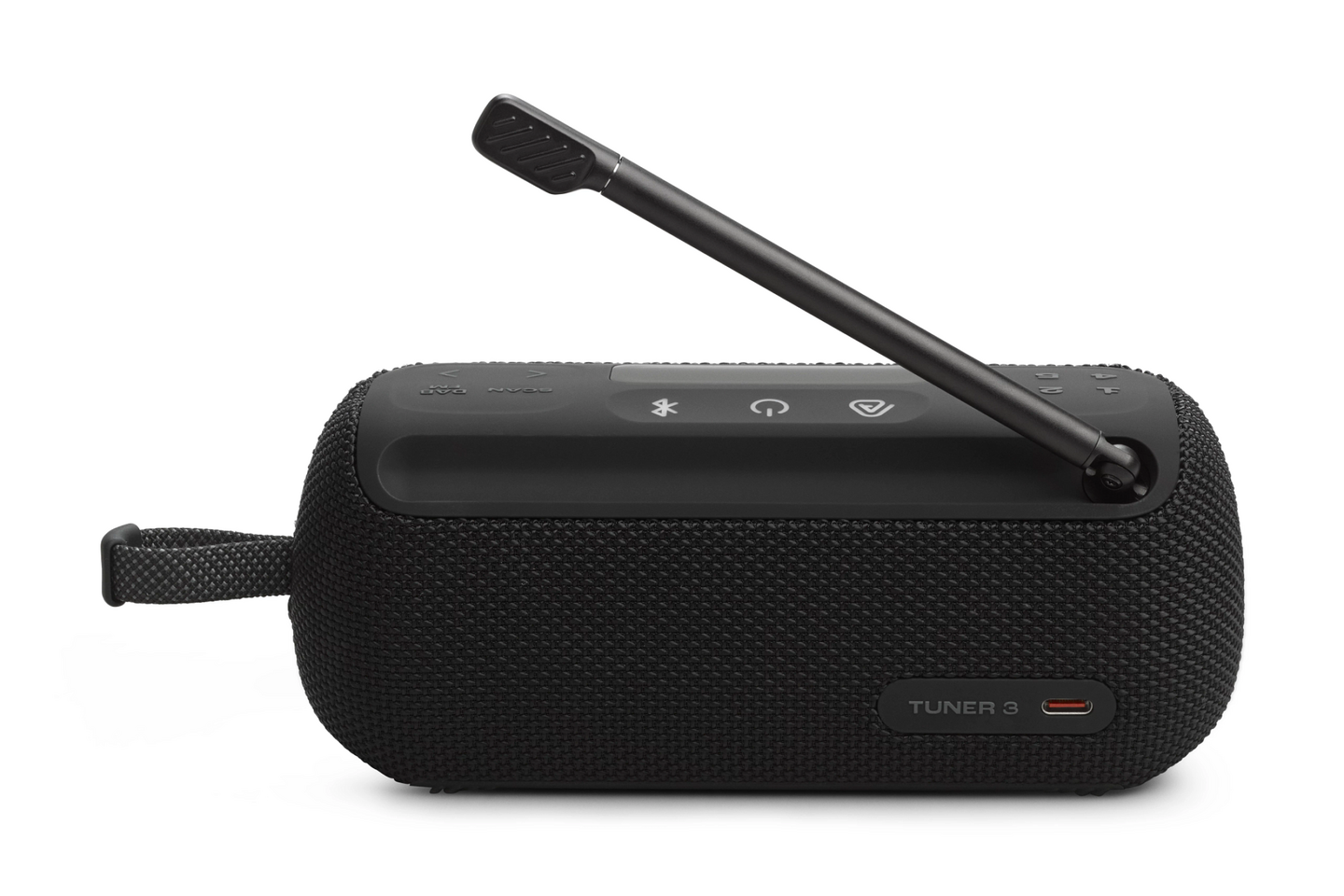 JBL Tuner 3 -FM-radio/Bluetooth-kaiutin, musta