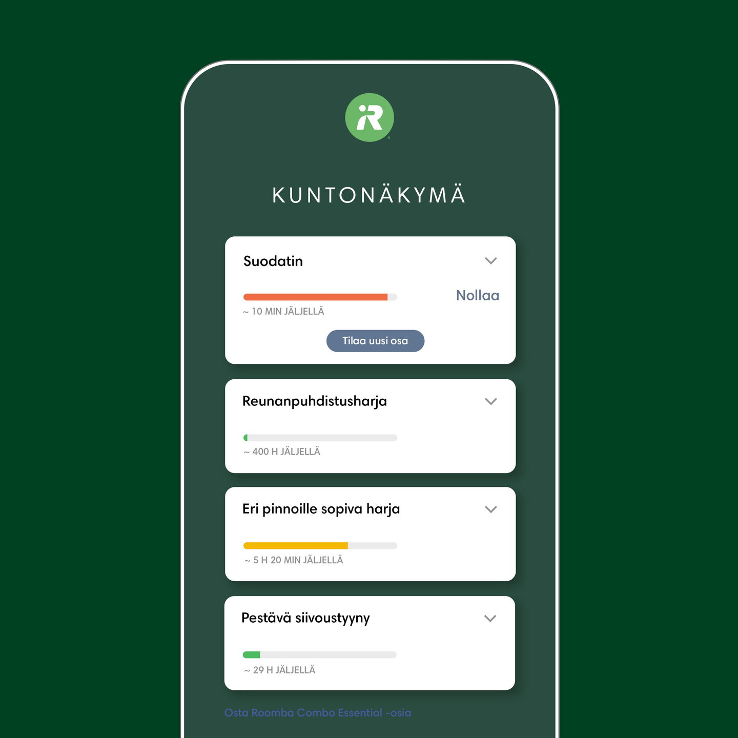 iRobot Roomba Combo Essential -robotti-imuri