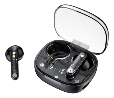 Streetz T150 -langattomat nappikuulokkeet, musta