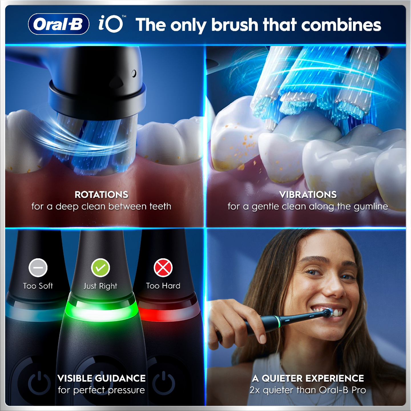 Oral-B iO6N Black Lava -sähköhammasharja + matkakotelo