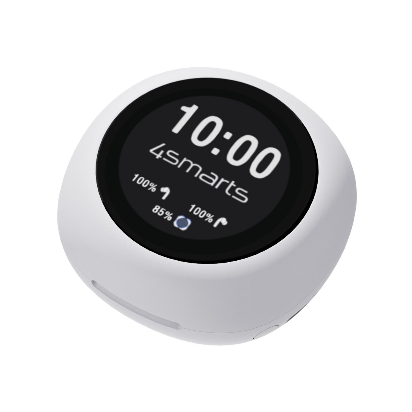 4smarts SkyBuds Screen Pro ANC -langattomat vastamelunappikuulokkeet, valkoinen