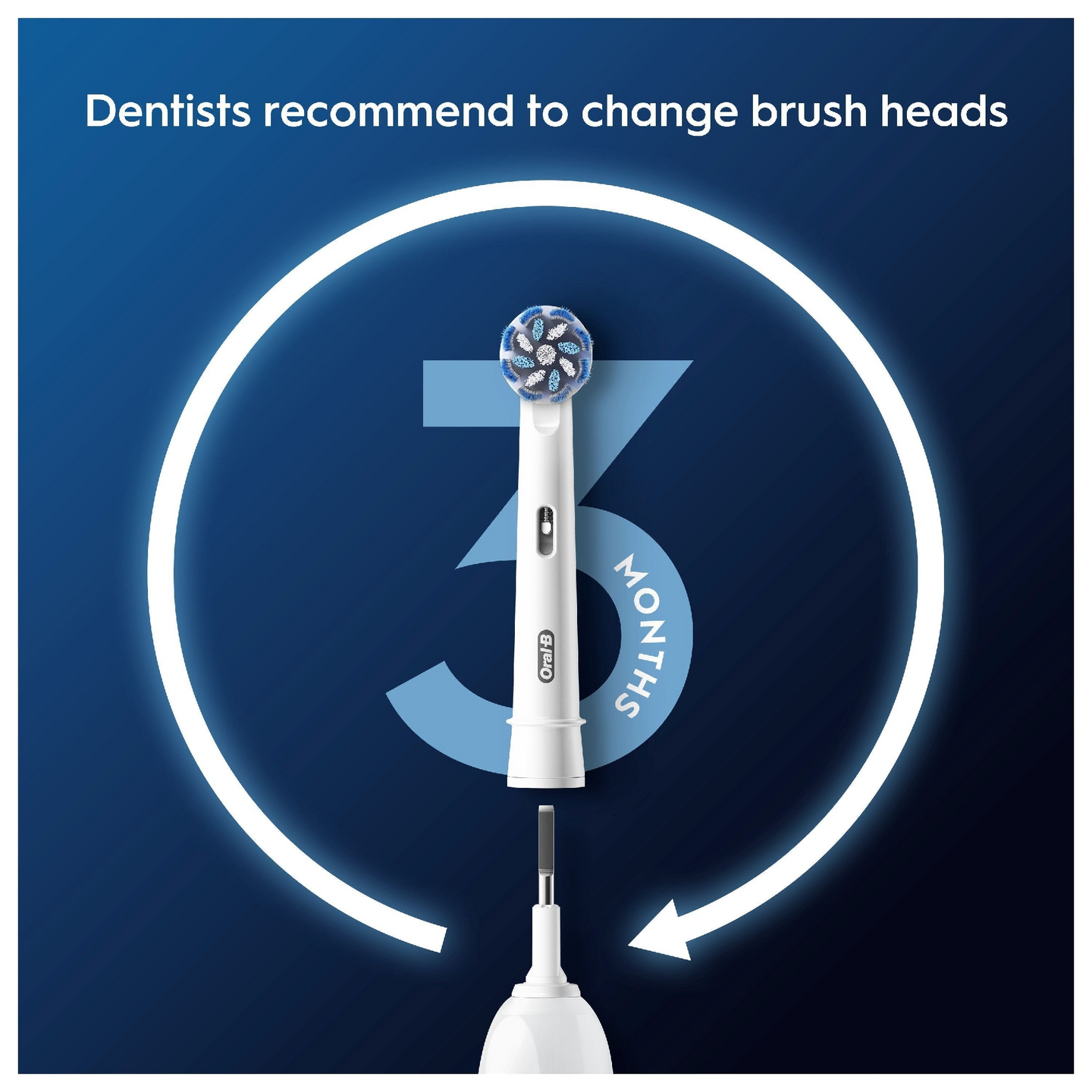 Oral-B Pro Sensitive Clean -vaihtoharja, 6 kpl
