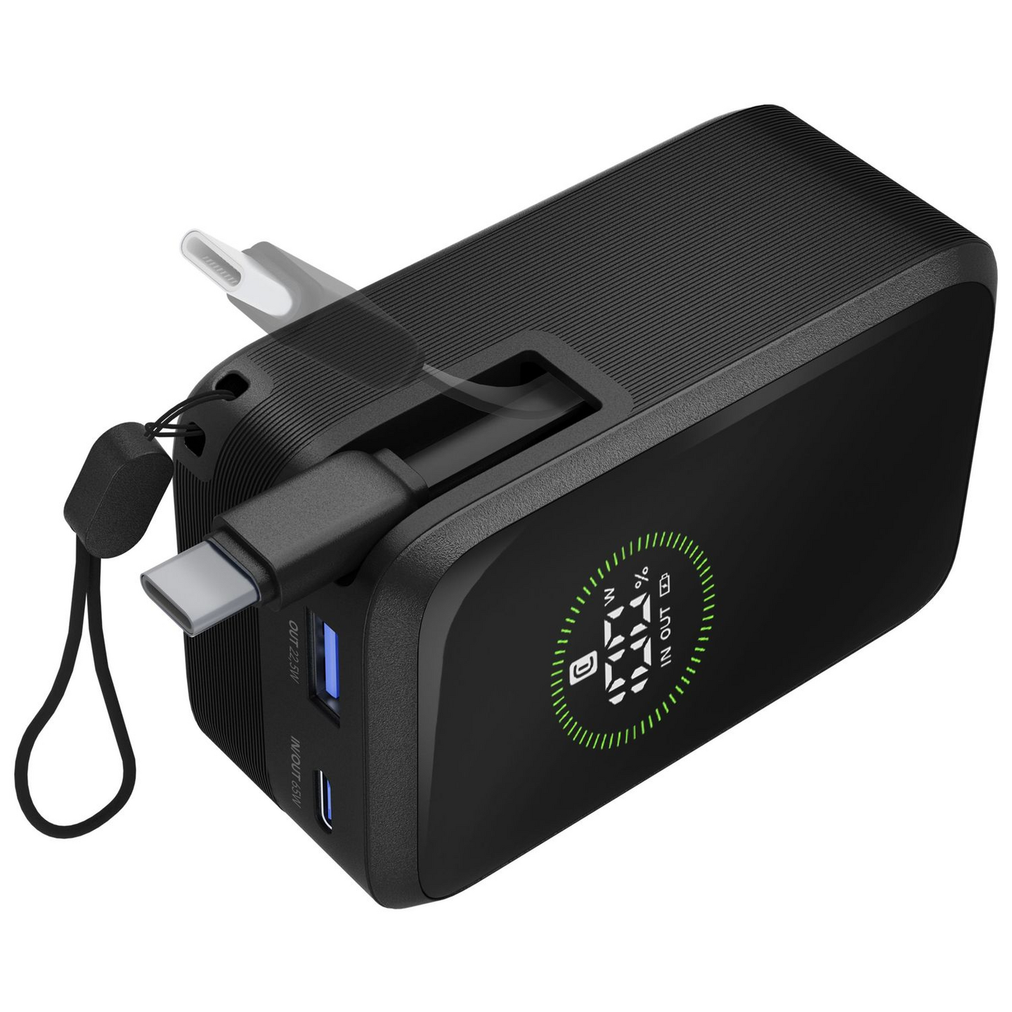Cellularline Power Roller 65 W 20 000 mAh -varavirtalähde