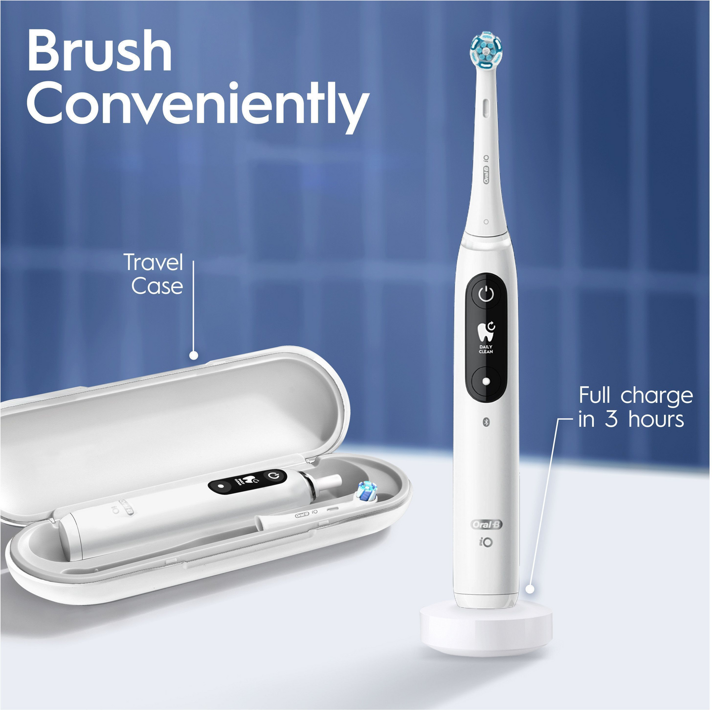 Oral-B iO7s White Alabaster -sähköhammasharja