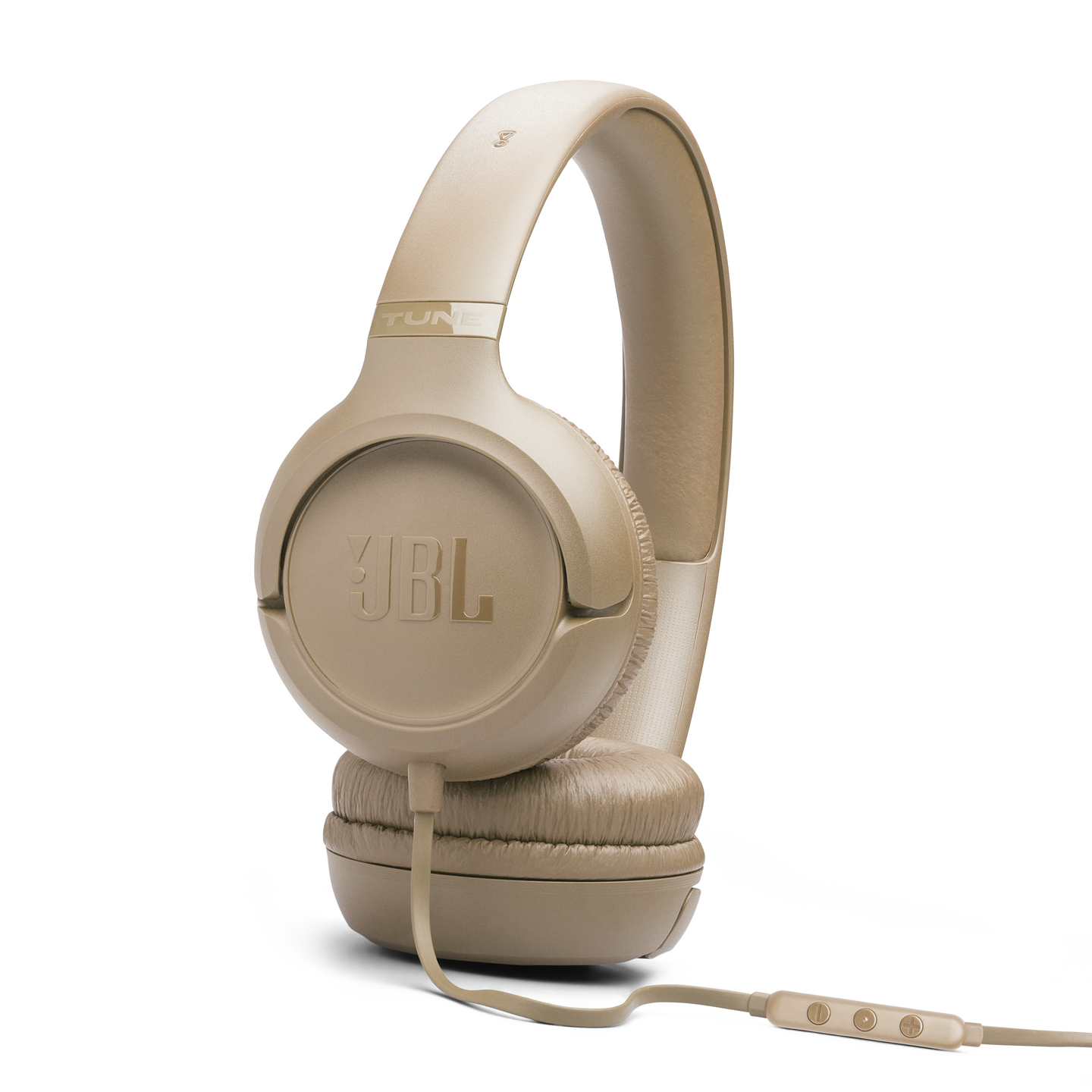 JBL Tune 530C USB-C -langalliset sankakuulokkeet, beige