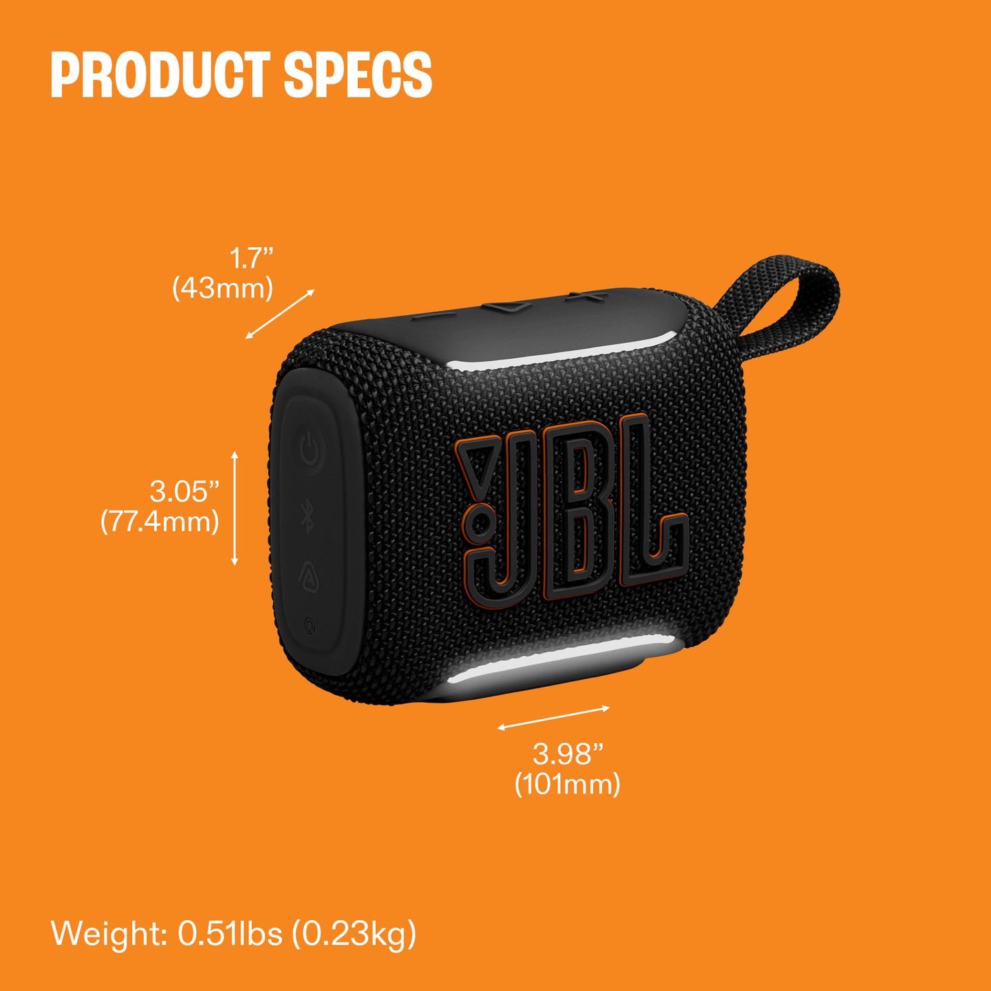 JBL Go 5 -Bluetooth-kaiutin, musta