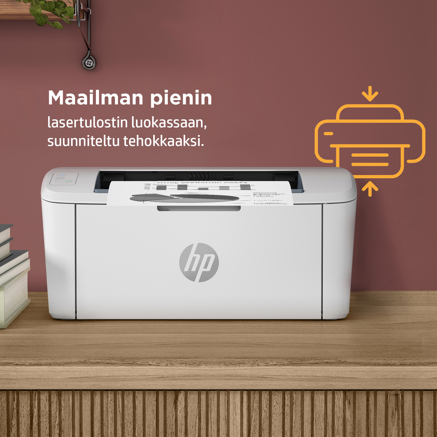 HP LaserJet M110W -lasertulostin