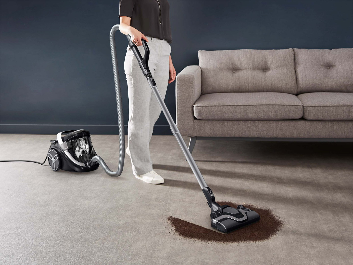 Tefal Silence Force Cyclonic Total Clean TW7976EA -pussiton pölynimuri