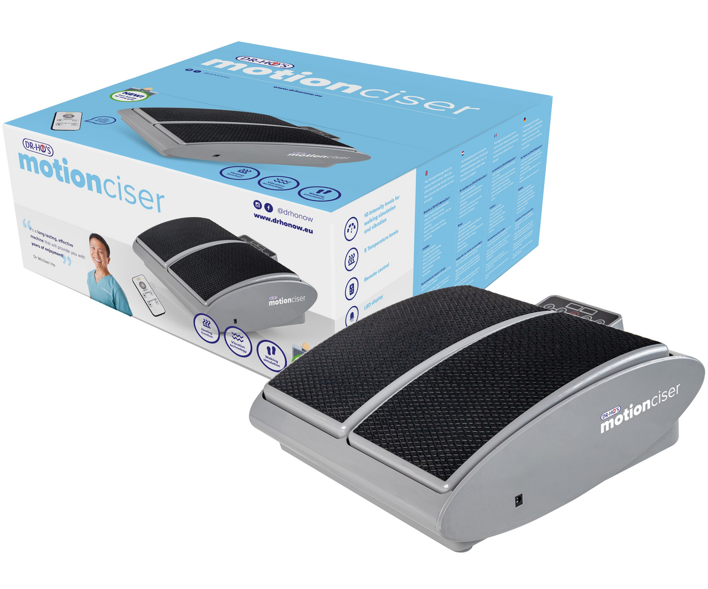 DR-HO'S MotionCiser -lämmittävä jalkahieroja