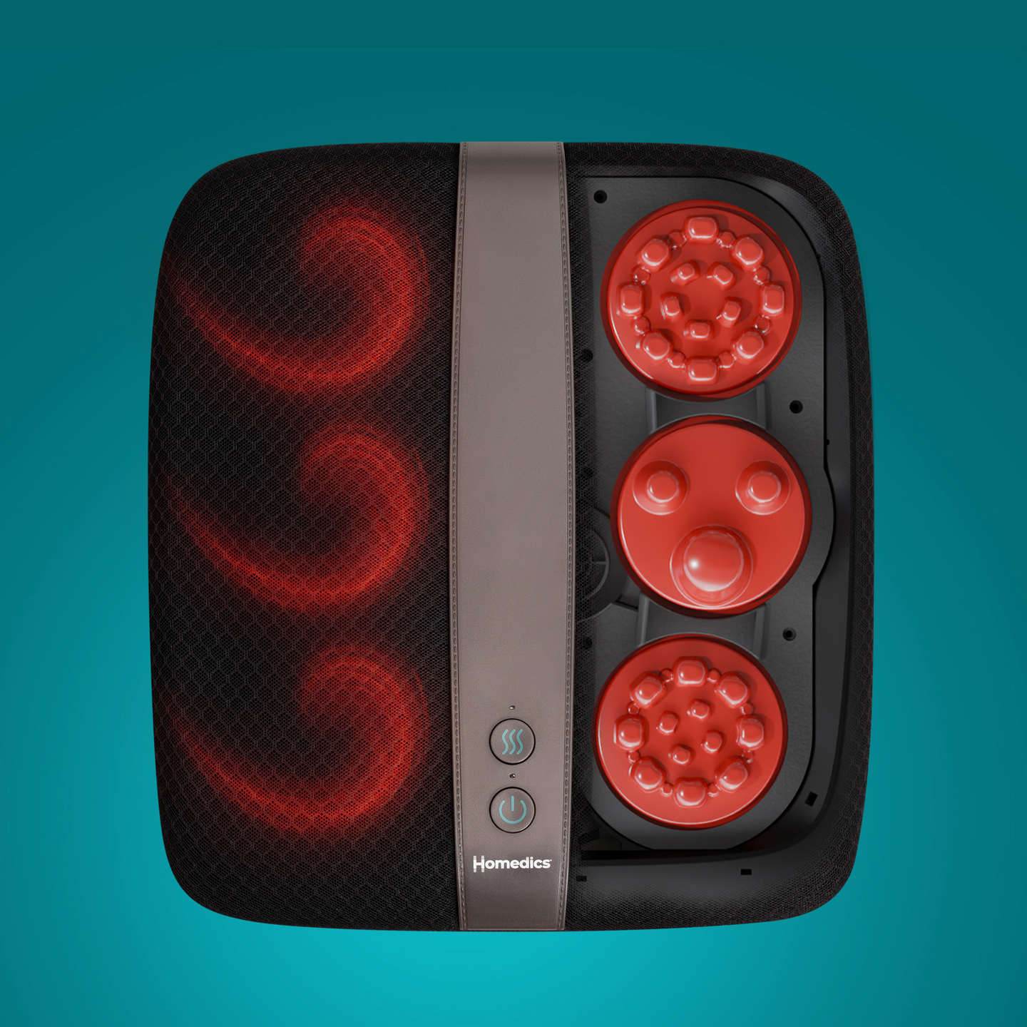 Homedics Shiatsu Deluxe FM-TS12H-EU -jalkahieroja lämpötoiminnolla