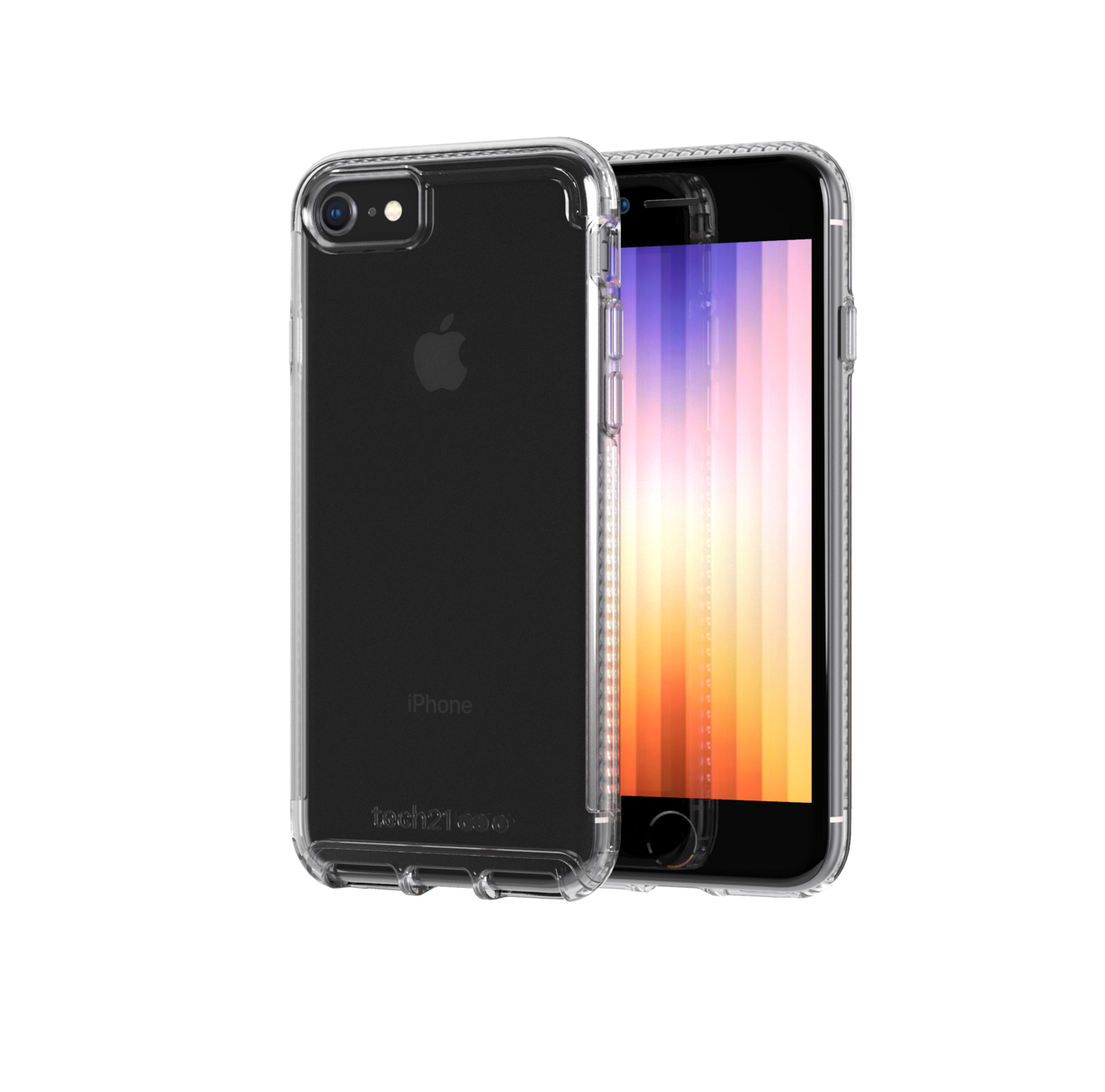 Tech21 Pure Clear iPhone SE/8/7/6 -suojakuori