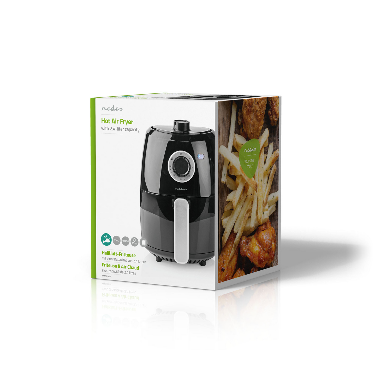 Nedis KAAF120FBK -airfryer