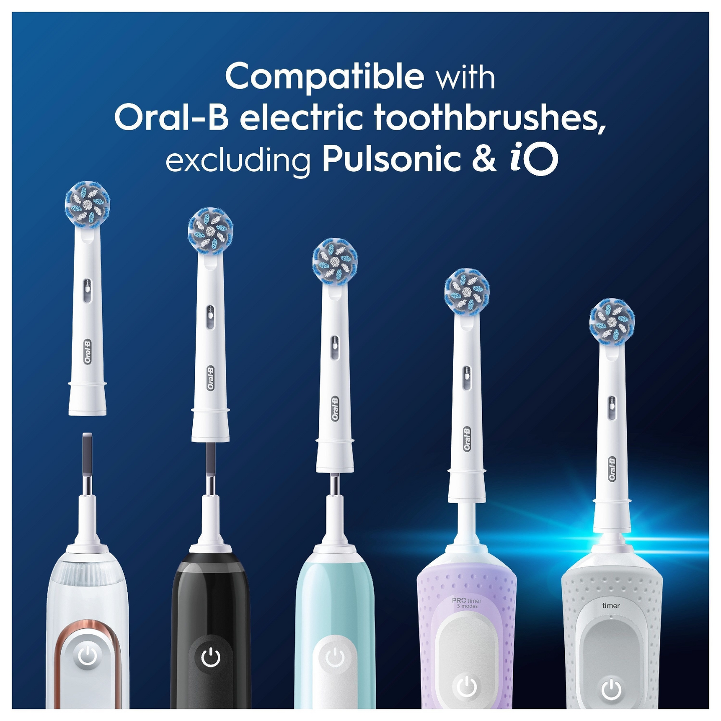 Oral-B Pro Sensitive Clean -vaihtoharja, 6 kpl