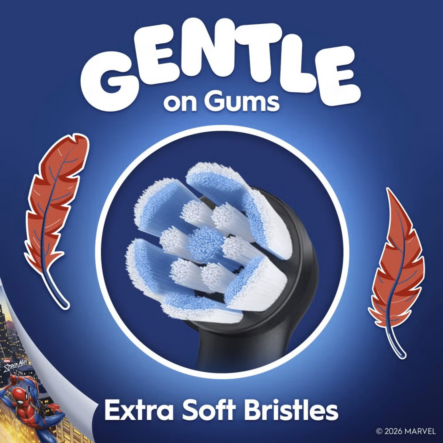 Oral-B iO Kids 6+ Spider-Man -vaihtoharja, 3 kpl