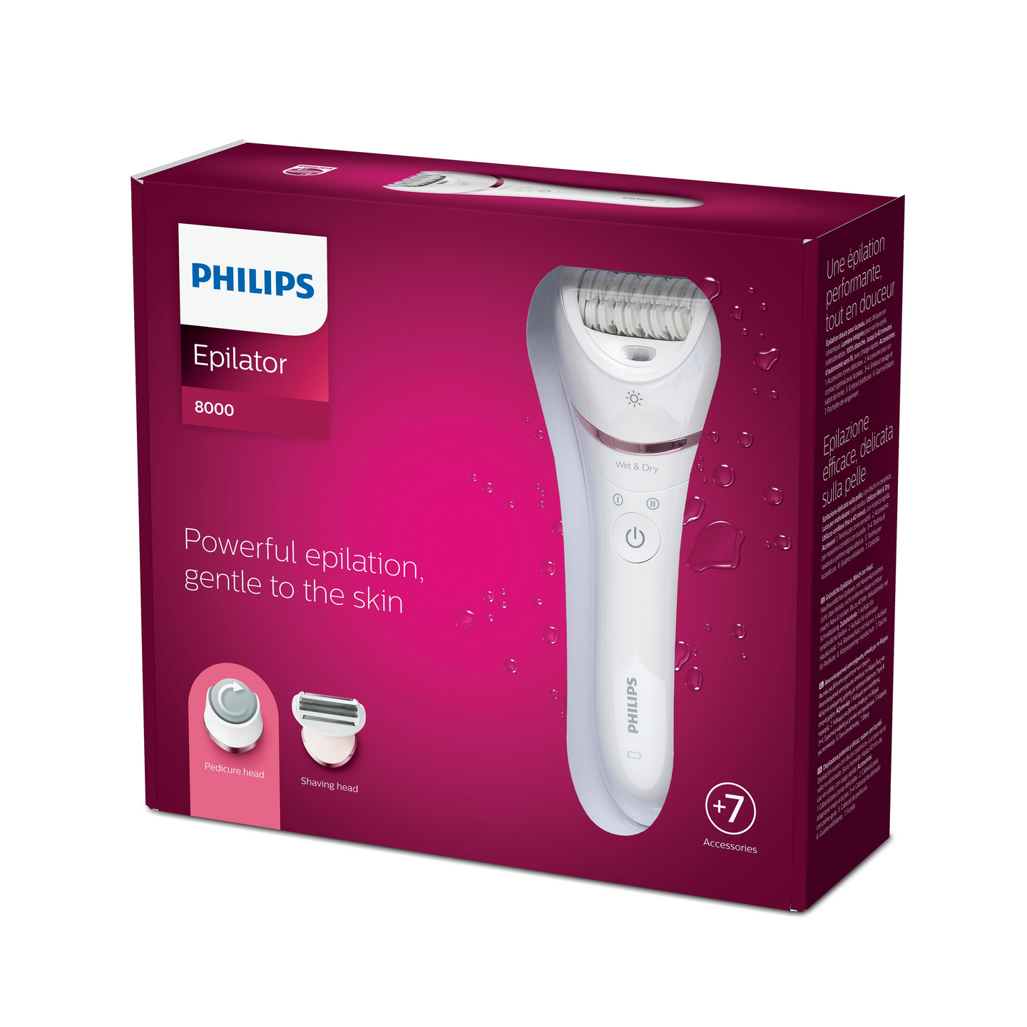 Philips Epilator Series 8000 BRE730/10 -epilaattori