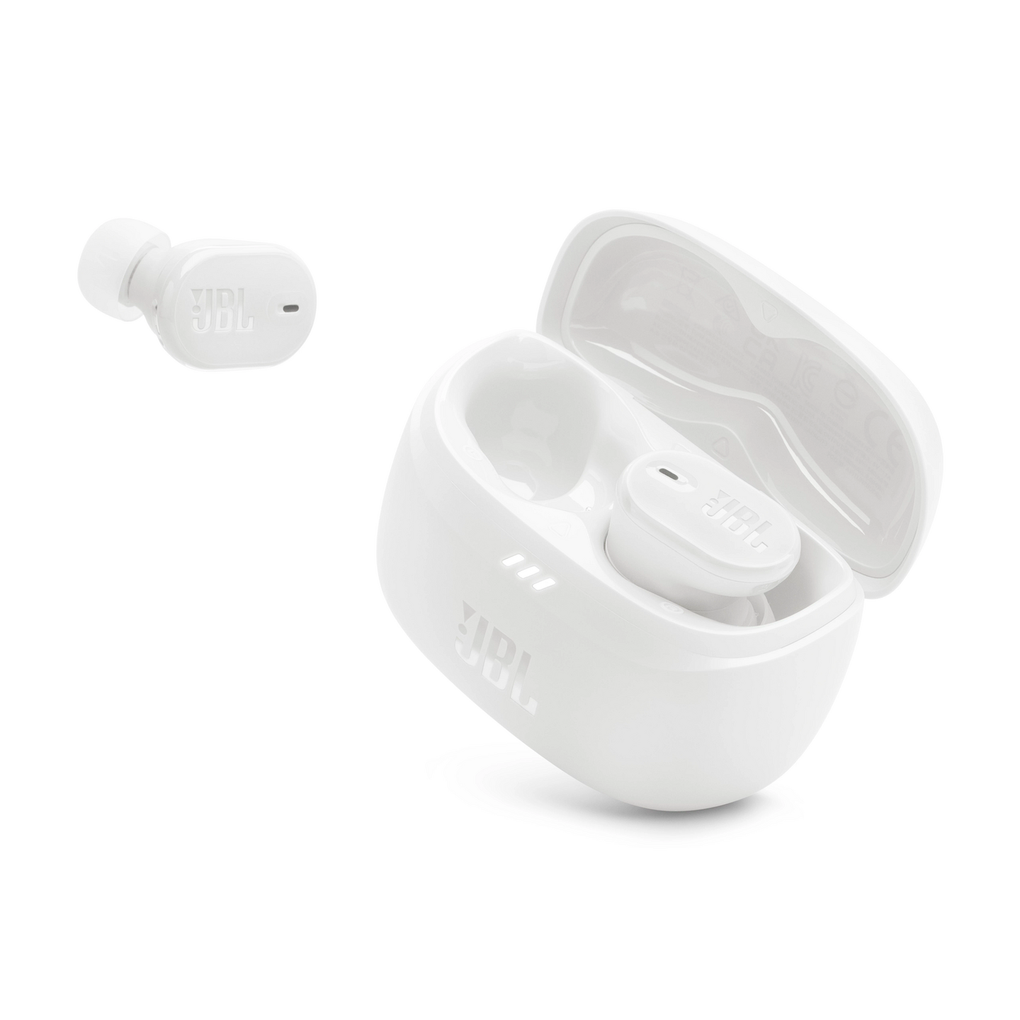 JBL Tune Buds 2 -langattomat vastamelunappikuulokkeet, valkoinen