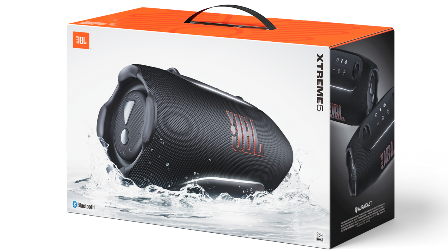 JBL Xtreme 5 -Bluetooth-kaiutin, musta