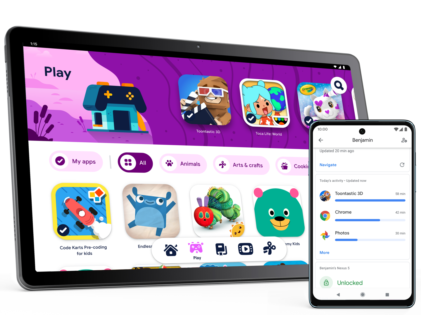 Lenovo Tab M10 3rd Gen 10,1" WiFi -tabletti