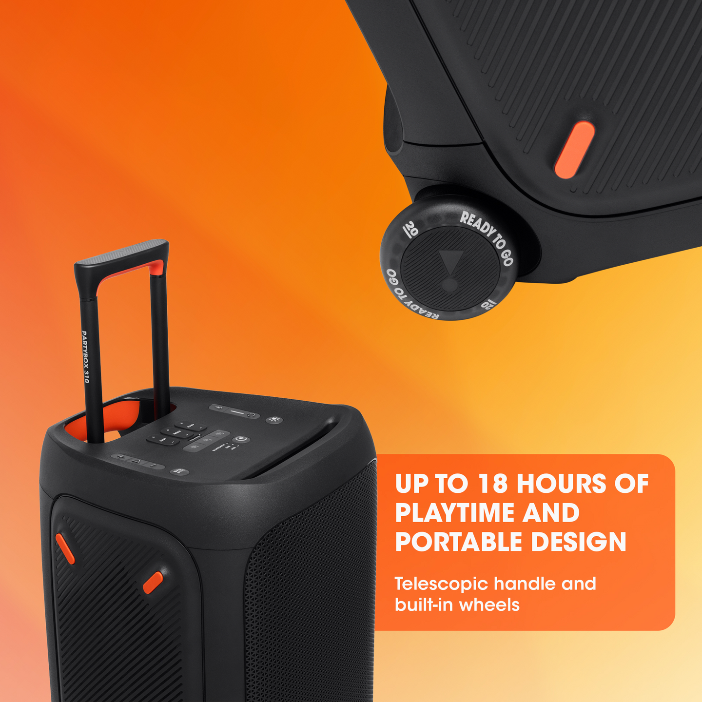 JBL PartyBox 310 Bluetooth-kaiutin